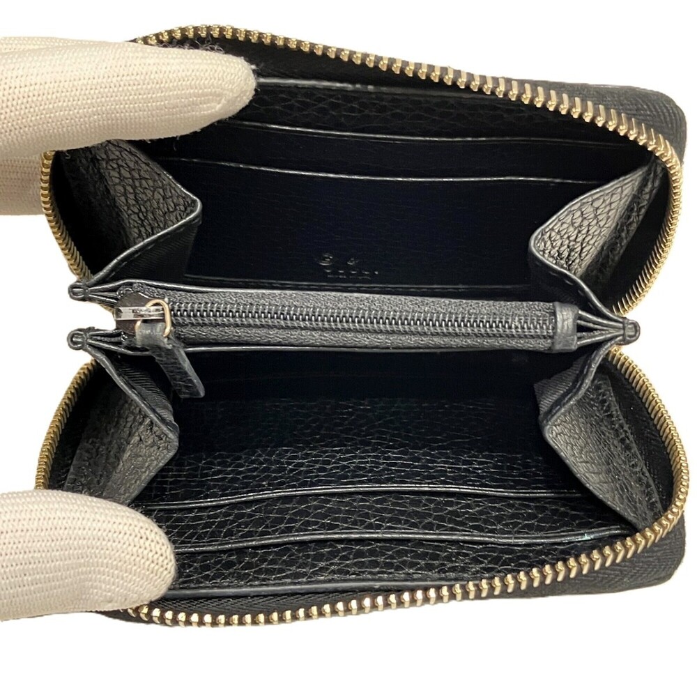 Gucci Soho Interlocking Leather Wallet/Coin Case 598209 - Picture 3 of 9